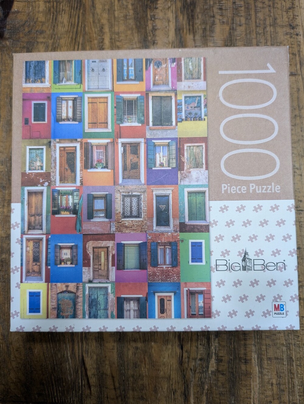 2/$10 Big Ben 1000 Piece Windows & Doors Puzzle